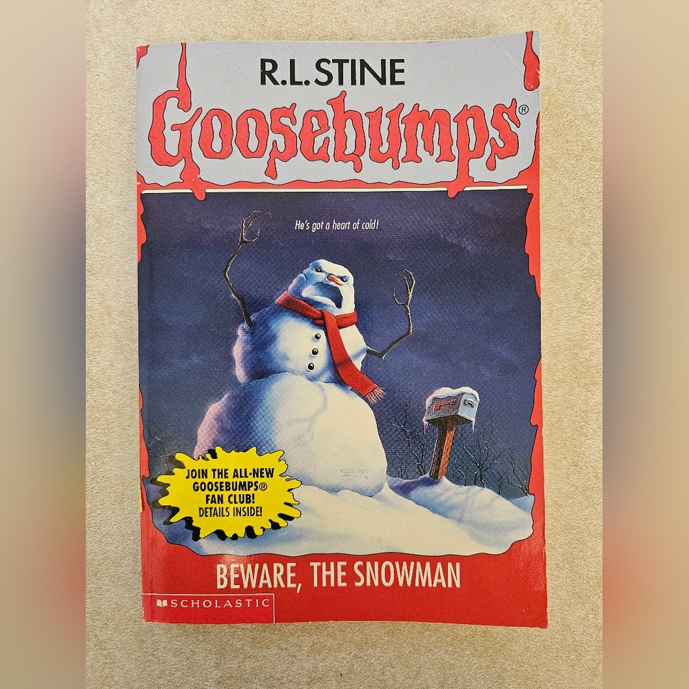 Goosebumps #51 - Beware The Snowman - 1st Print 1997 Very Good by RL Stine